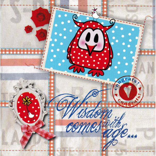 Studio Koekepeer Wisdom comes with age...