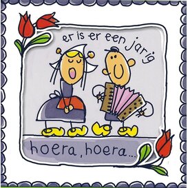 Er is er één jarig....