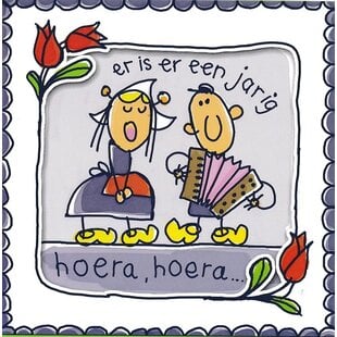 Er is er één jarig....