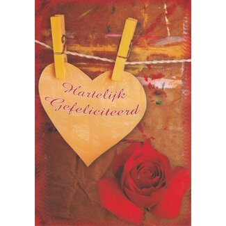 Marant Cards Hartelijk Gefeliciteerd