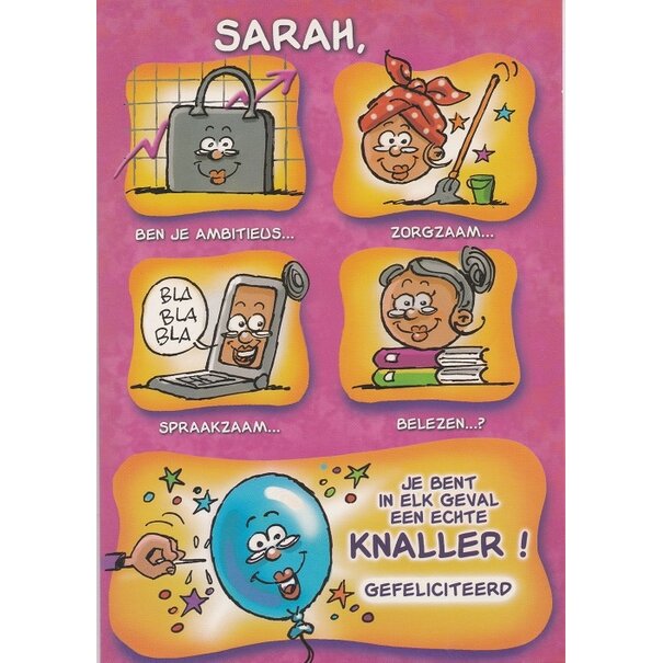Marant Cards Sarah!  Knaller