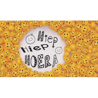 Geld-enveloppe Hiep Hiep Hoera