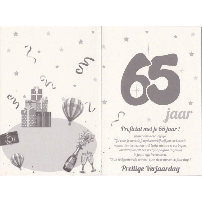 MGP Cards 65 jaar