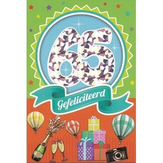 MGP Cards 65 jaar