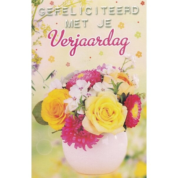 Marant Cards Verjaardag - Bloemen