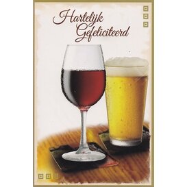 Hartelijk gefeliciteerd  - Drankjes