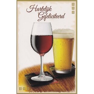 Hartelijk gefeliciteerd  - Drankjes