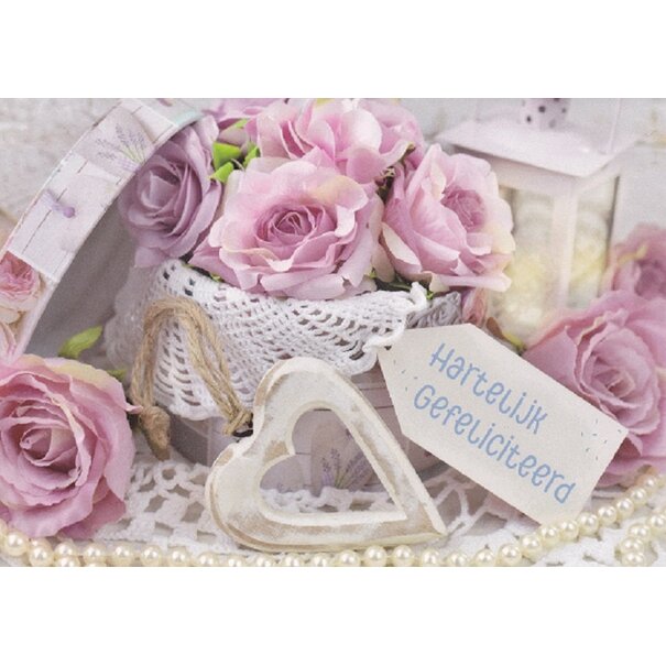 Baaij Light Cards Hartelijk Gefeliciteerd