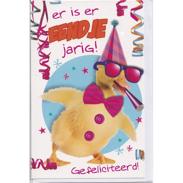 Marant Cards Gefeliciteerd - Eendje