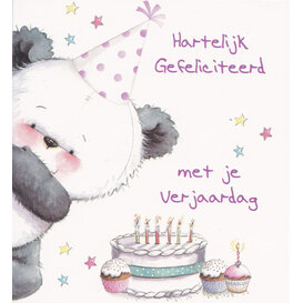 Gefeliciteerd - Panda