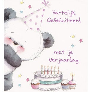 Gefeliciteerd - Panda