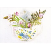 Bloemen theepot