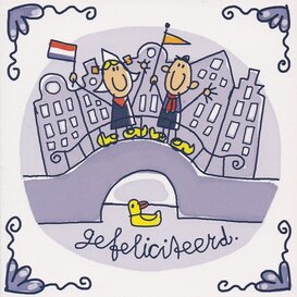 Er is er één jarig....