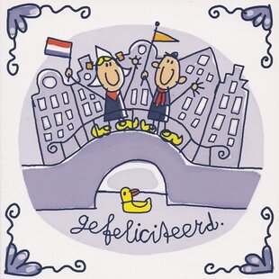 Er is er één jarig....