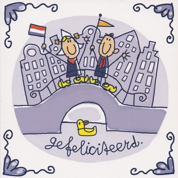 Babette Harms Er is er één jarig....