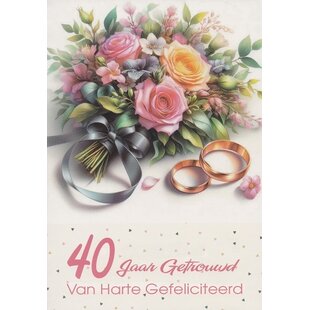 40 jaar Getrouwd