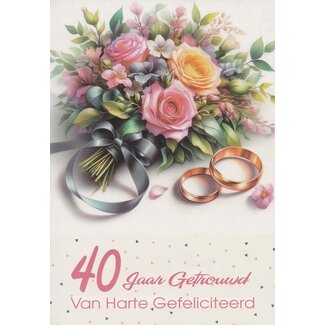 Marant Cards 40 jaar Getrouwd
