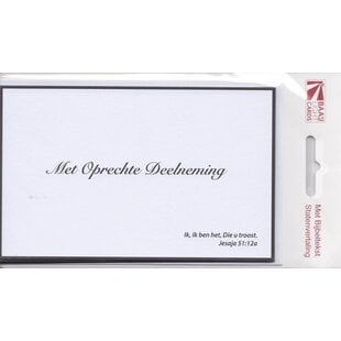 4x Gecondoleerd