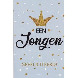 Belgian  Greetings Geboortekaart Jongen