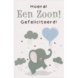 Geboortekaart Jongen