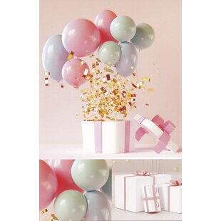 Ballonnen wenskaart