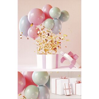 Belgian  Greetings Ballonnen wenskaart