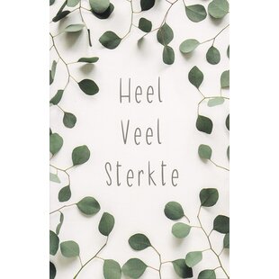 Sterktekaart met eucalyptus