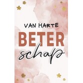 Zakelijke beterschapskaart met tekst Van harte beterschap