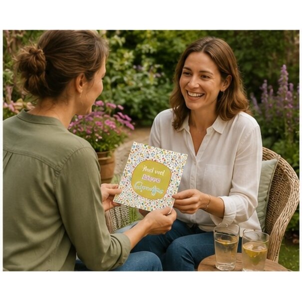 Belgian  Greetings Zomaar kaart met de tekst Heel veel lieve groetjes