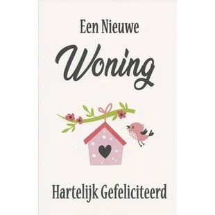 Nieuwe woning – Hartelijk gefeliciteerd