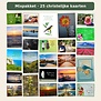 Mixpakket van 25 verschillende christelijke ansichtkaarten met Bijbelteksten en bemoediging