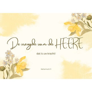 TSS-Nijkerk De vreugde van de HEERE – bloemen