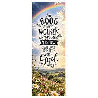 TSS-Nijkerk Boekenlegger Een boog in de wolken