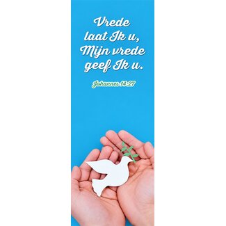Baaij Light Cards Boekenlegger Vrede – Johannes 14:27