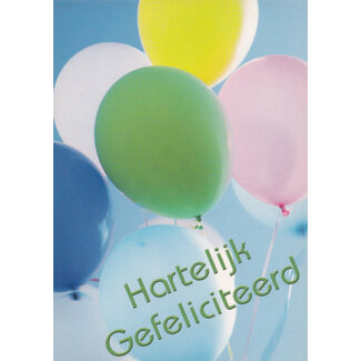 Marant Cards Felicitatiekaart Ballonnen