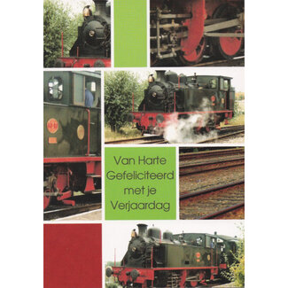Marant Cards Verjaardagskaart Stoomtrein