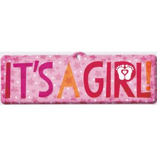 Geboortekaart meisje – It's a girl!