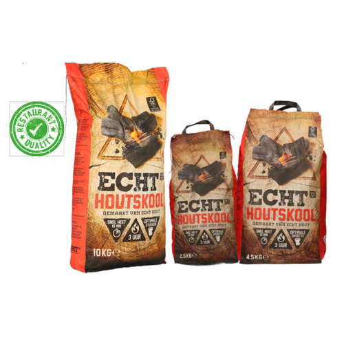Echt® Houtskool 2,5 kg Echt® Houtskool 2,5 kg