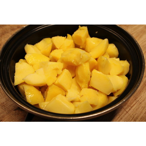 De slager kookt Aardappelen De slager kookt Aardappelen