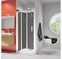 Paroi de douche Cyprus 90 cm -    2 portes pivotantes