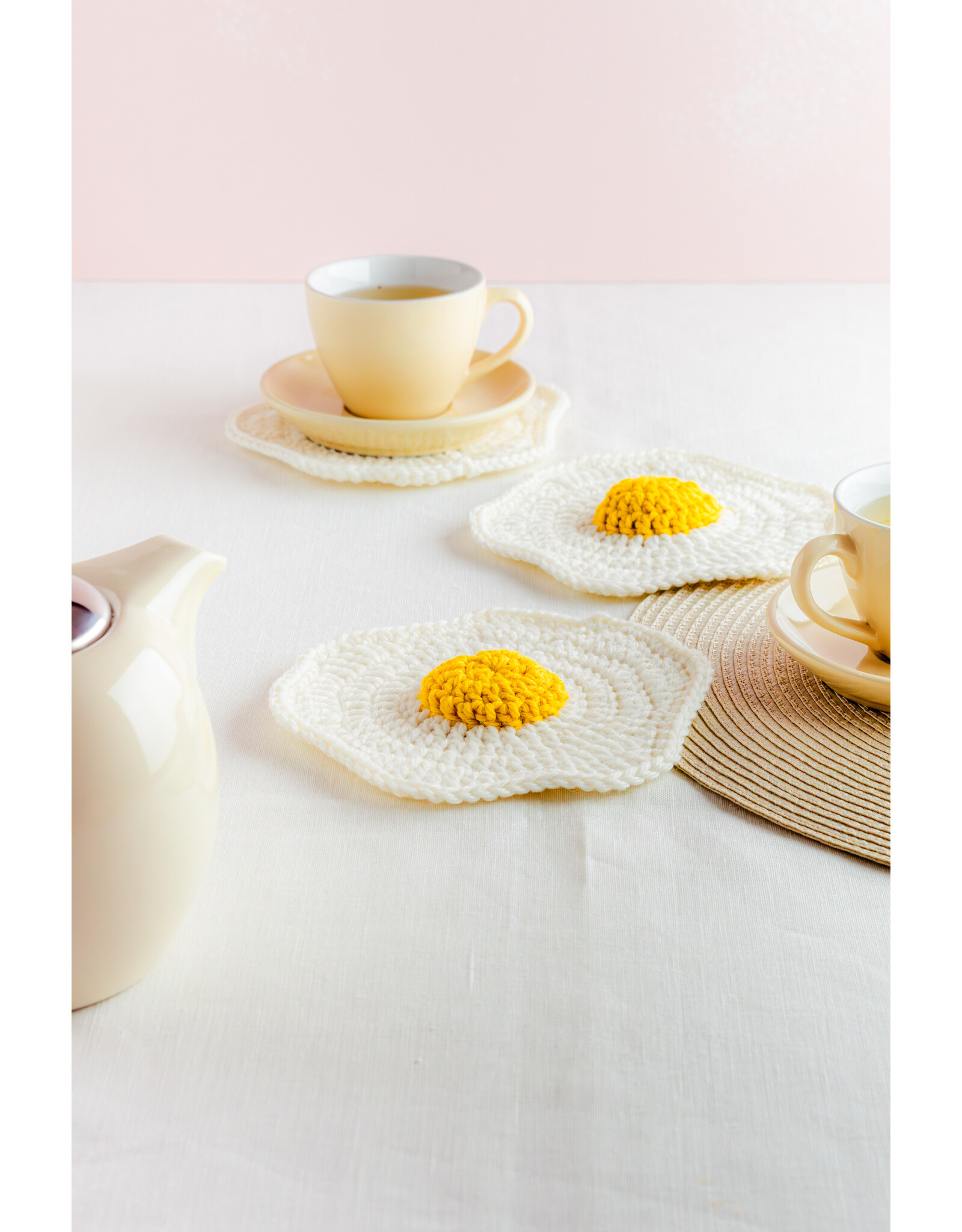 Katia Pakket Libelle Theemuts en onderzetters