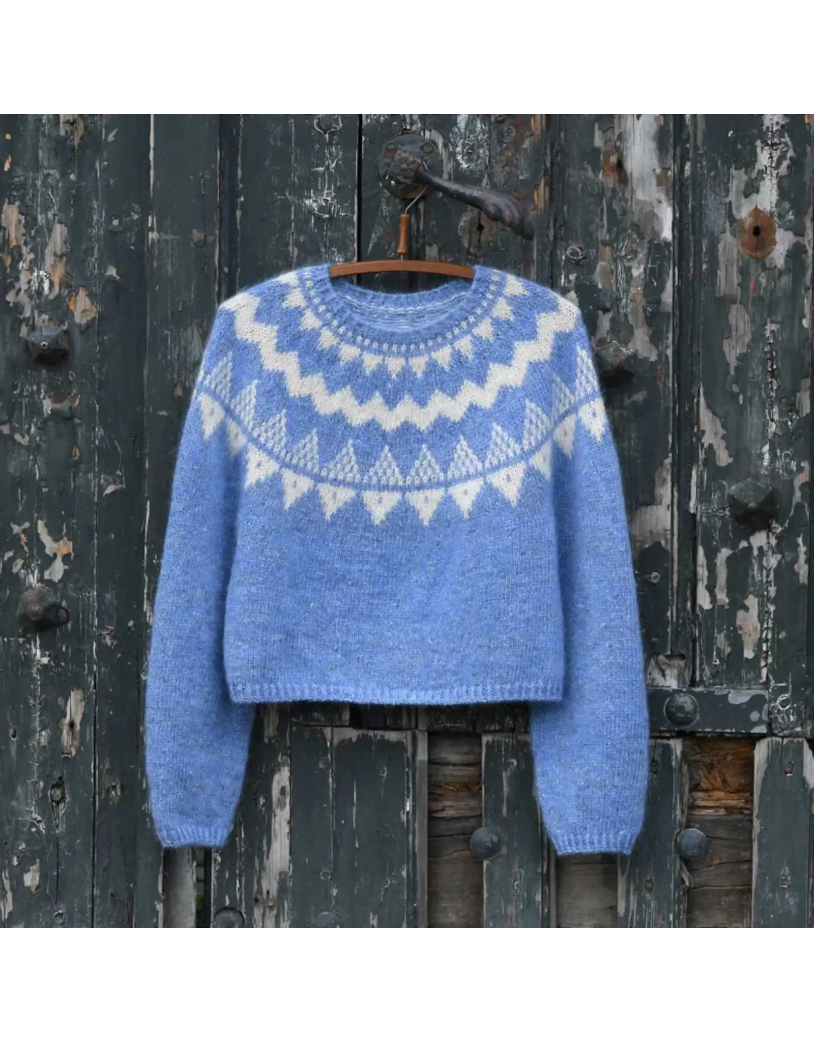 Workshop Topdown jacquard trui