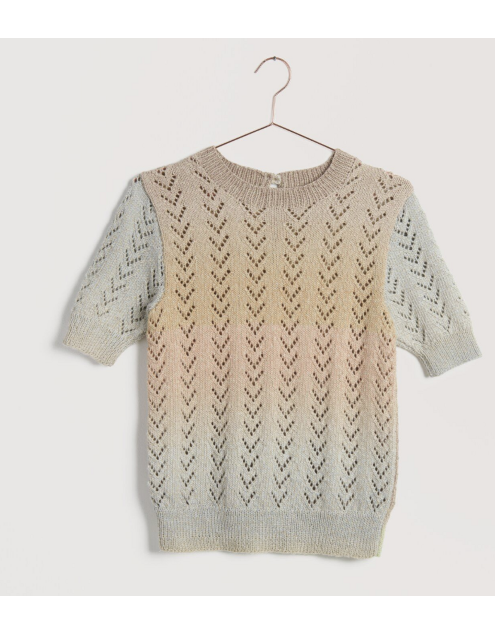 Pakket T-shirt Ajour Cotton Linen