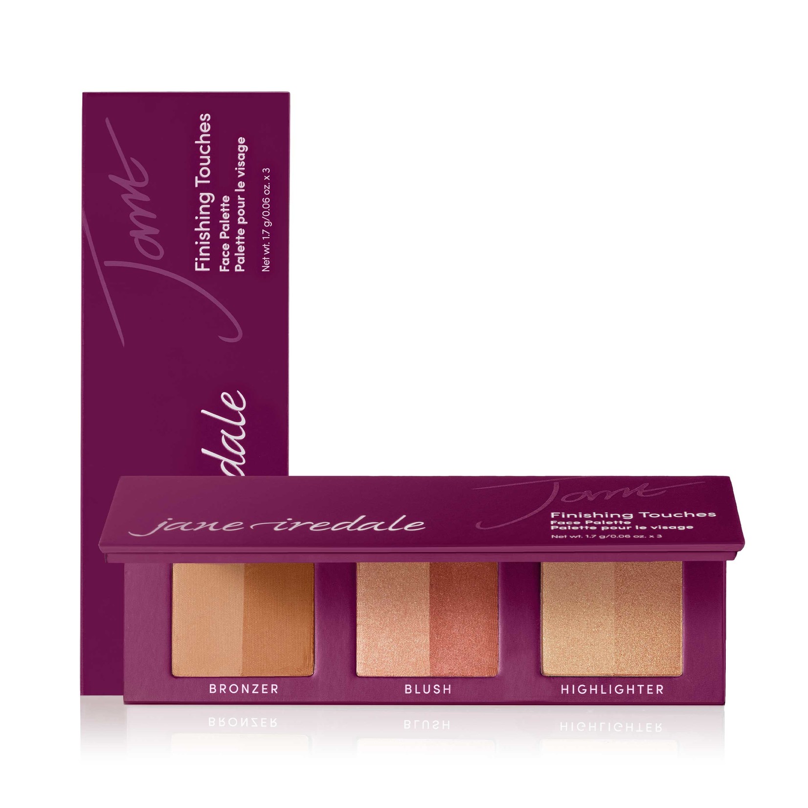 jane iredale limited edition - face palette (blush, bronzer& highlight)