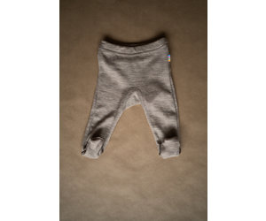 Joha Gebreide wollen broek / legging antraciet - koop je bij Baby