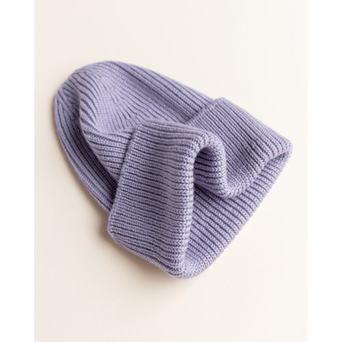 Hvid Hvid - Beanie Fonzie - Lilac Hvid Hvid - Beanie Fonzie - Lilac