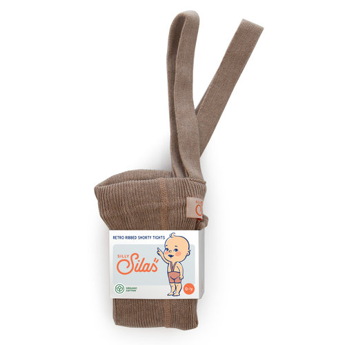 Silly Silas Silly Silas Shorty Tights with braces - Cocoa blend Silly Silas Silly Silas Shorty Tights with braces - Cocoa blend