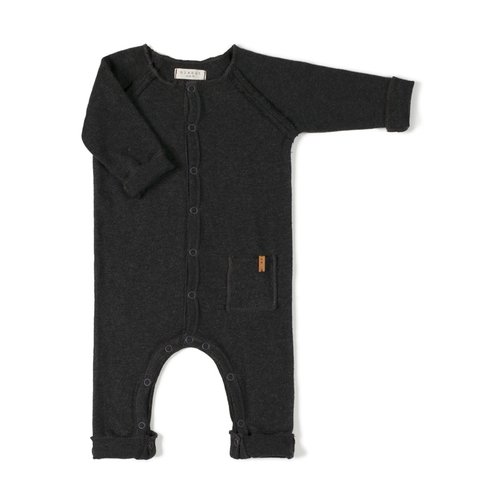 Nixnut NIXNUT - Raw onesie - Antracite Nixnut NIXNUT - Raw onesie - Antracite