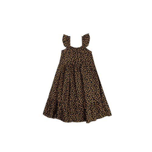 Rylee and Cru Rylee and Cru - Abbie tiered maxi dress - Black floral Rylee and Cru Rylee and Cru - Abbie tiered maxi dress - Black floral