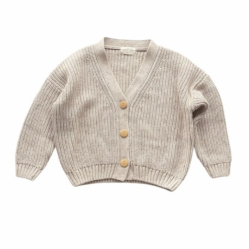 Hunter + Rose Hunter + Rose - Avery Cardigan - Ivory flecked Hunter + Rose Hunter + Rose - Avery Cardigan - Ivory flecked